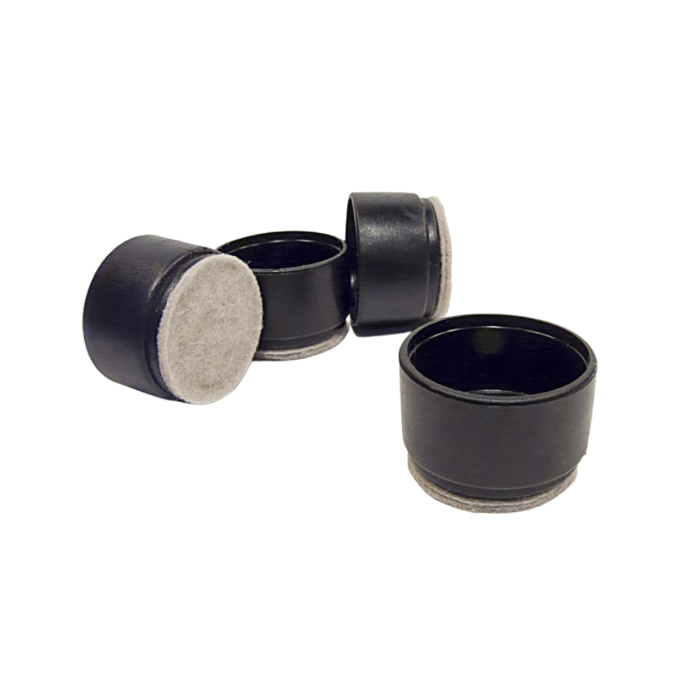 Feltac 1 1/4" HeavyDuty Insert Glide Round Felt Pads Leg Tips United