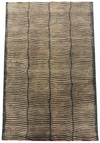 Cosmopolitan Brown Wool 5' x 8'
