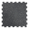 Fit05 Rubber 23" x 23" Interlocking Tile Silver Gray