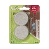 Feltac Eco 1 1/2" Round Beige Mounting Disc Heavy Duty Self Adhesive Felt Pads