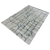 Whitehaven Crackle Grey / Aqua 6510-050 5' x 8'