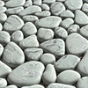 Shapes Pebbles 12" x 12" Light Grey