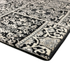 Area Rug Runner Metro Black and White